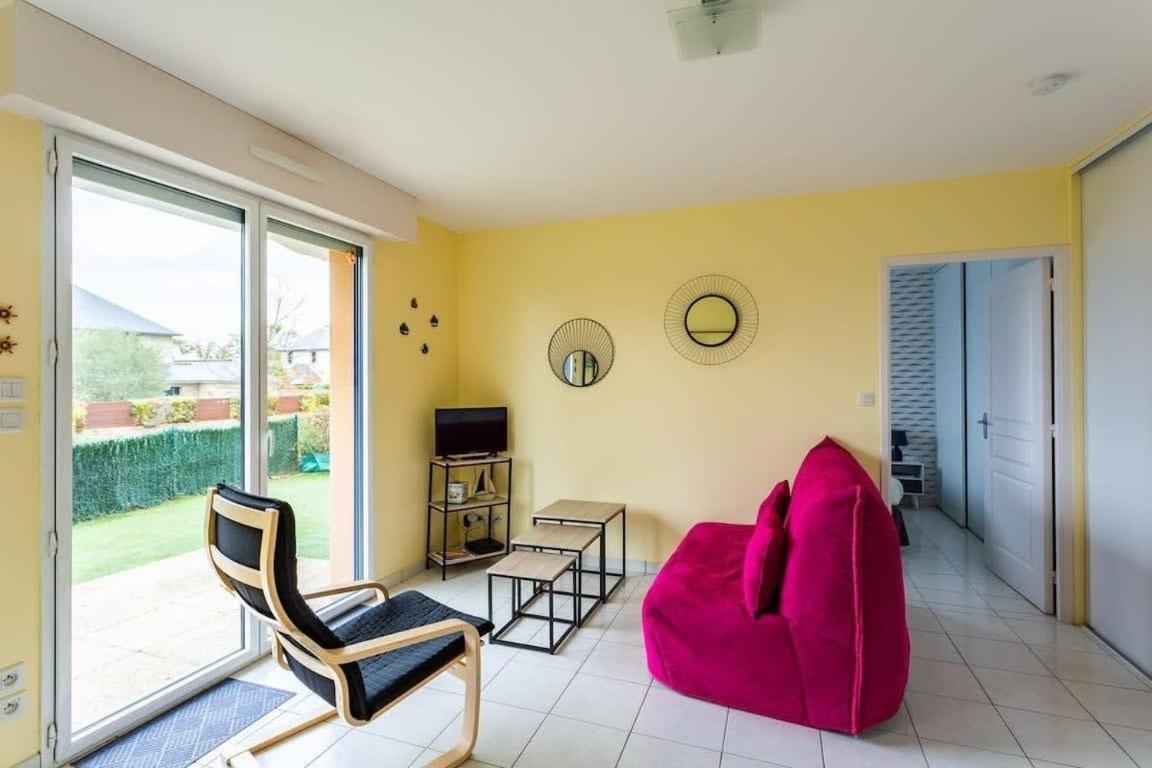 L'Opale - Joli Appartement Avec Jardin Et Garage Dinard Exterior foto