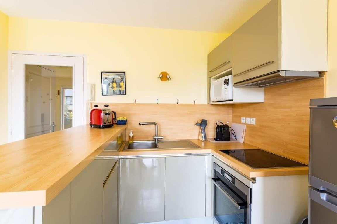 L'Opale - Joli Appartement Avec Jardin Et Garage Dinard Exterior foto